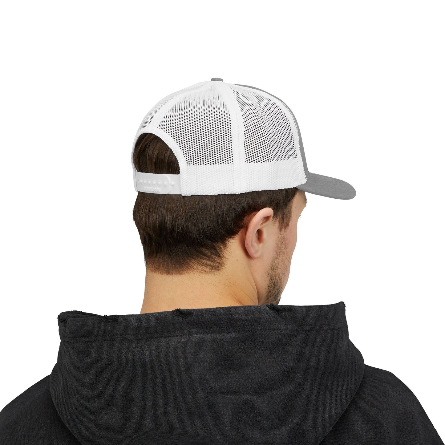 Hot Girls Lashes - Snapback Trucker Cap (round brim)