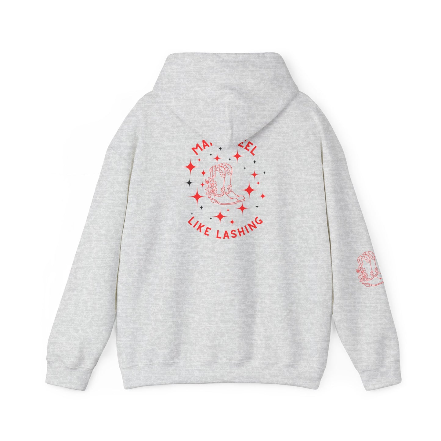 Man I Feel Like Lashing Hooded Sweatshirt