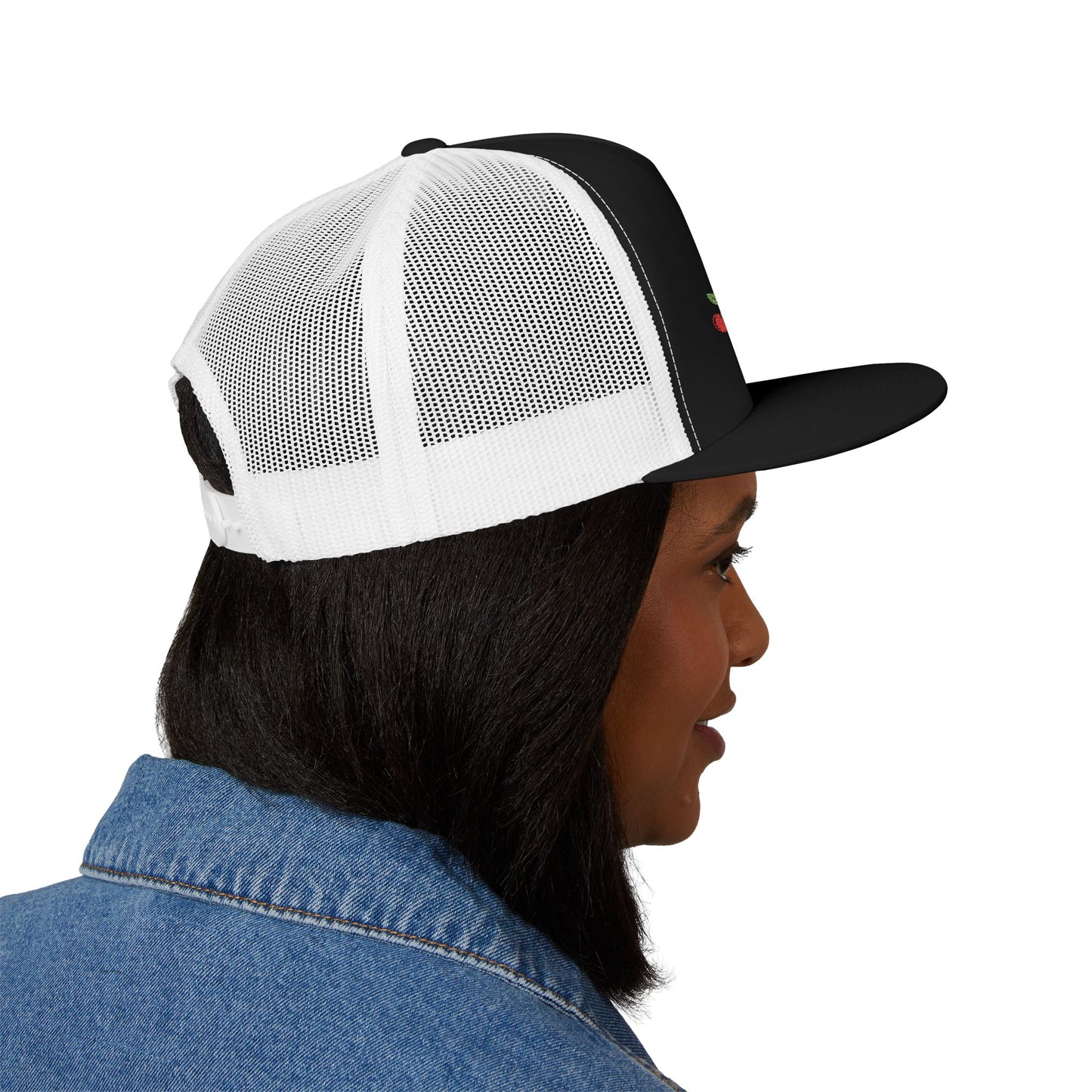 Hot Girls Lashes - Trucker Cap (flat brim)