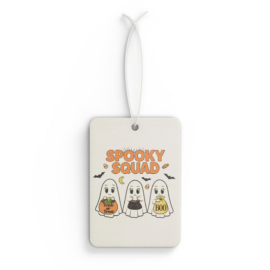 Spooky Squad Car Air Freshener