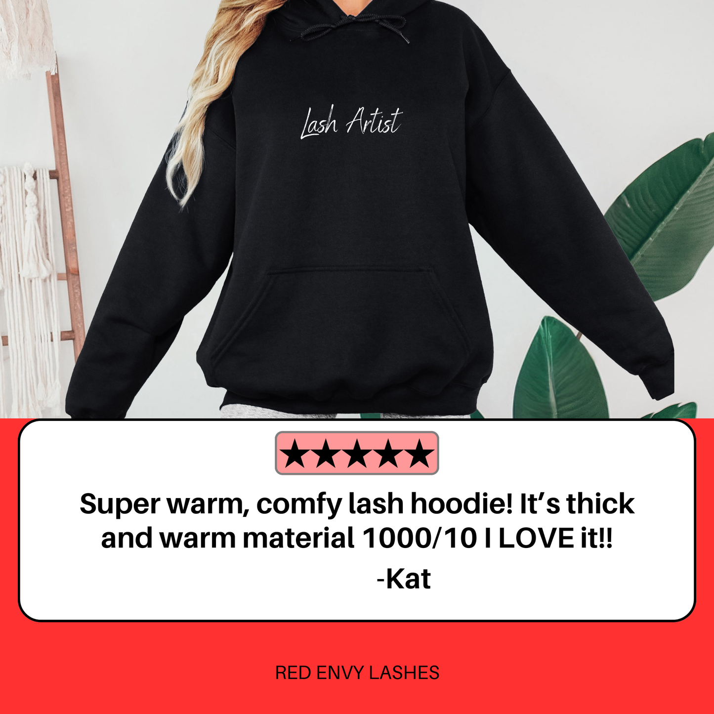 Lash Artist Hooded Sweatshirt
