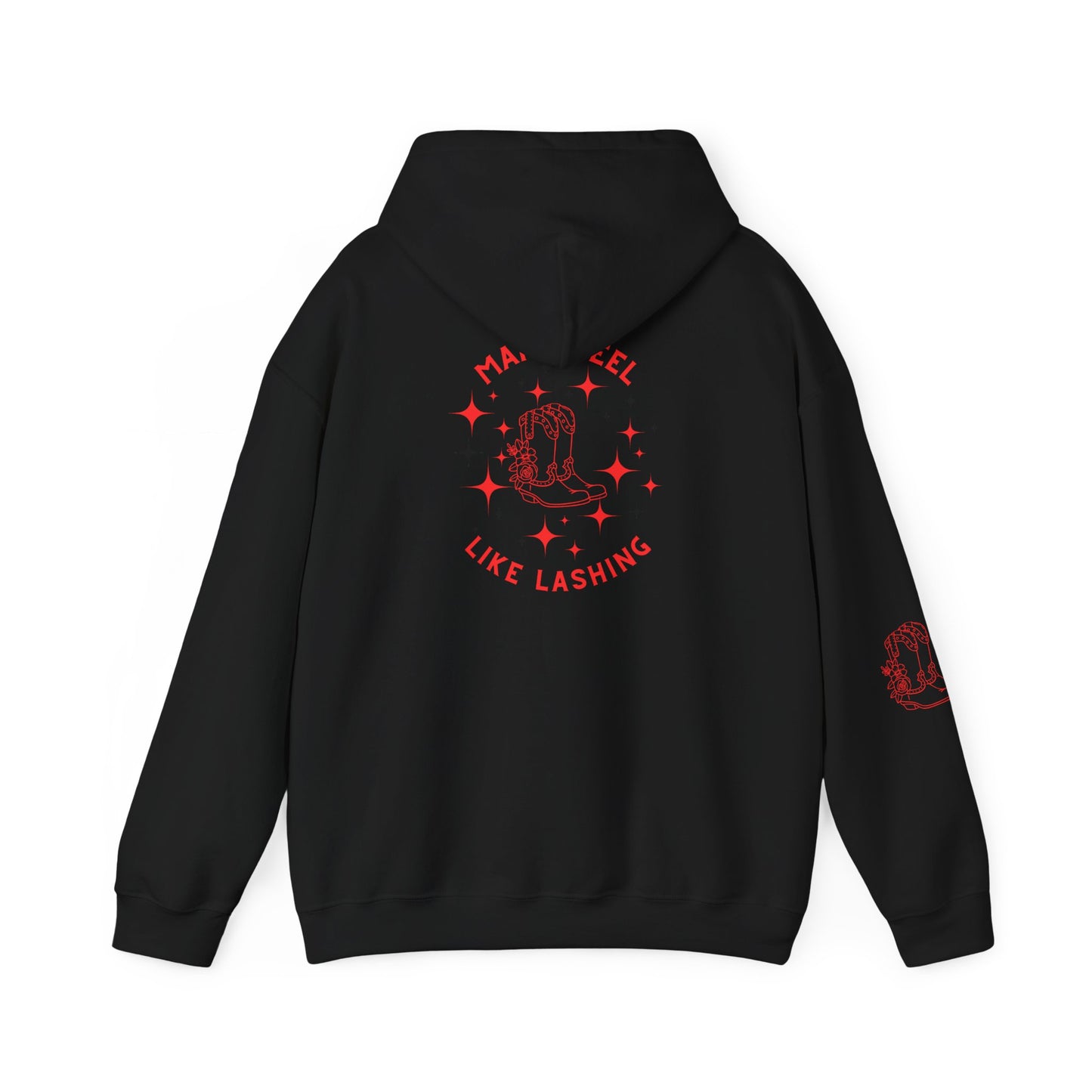 Man I Feel Like Lashing Hooded Sweatshirt
