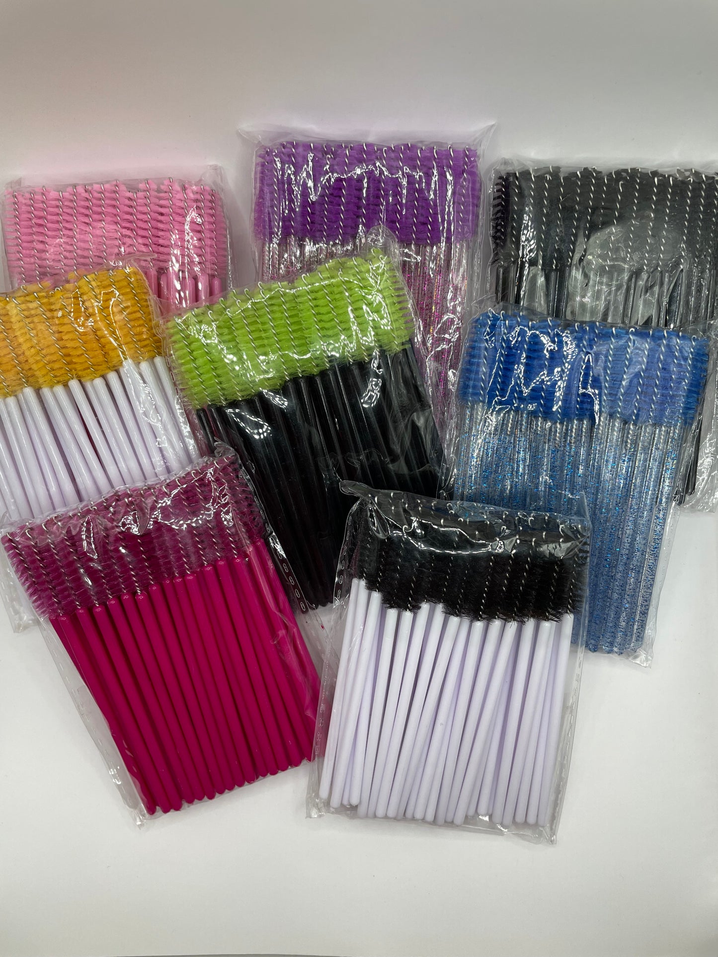 Colorful lash spoolies