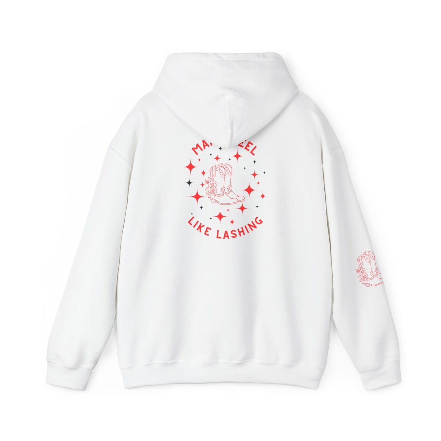 Man I Feel Like Lashing Hooded Sweatshirt