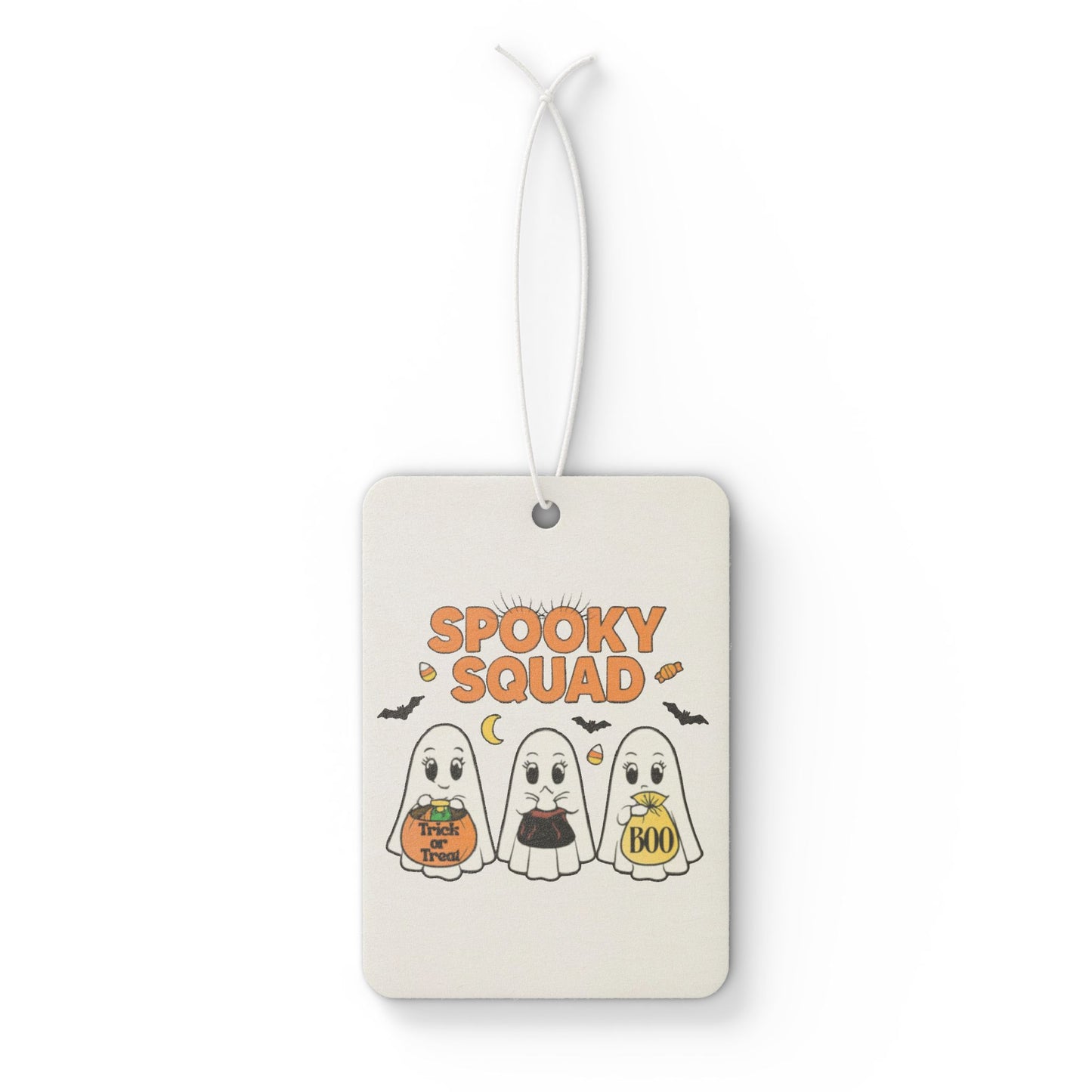 Spooky Squad Car Air Freshener