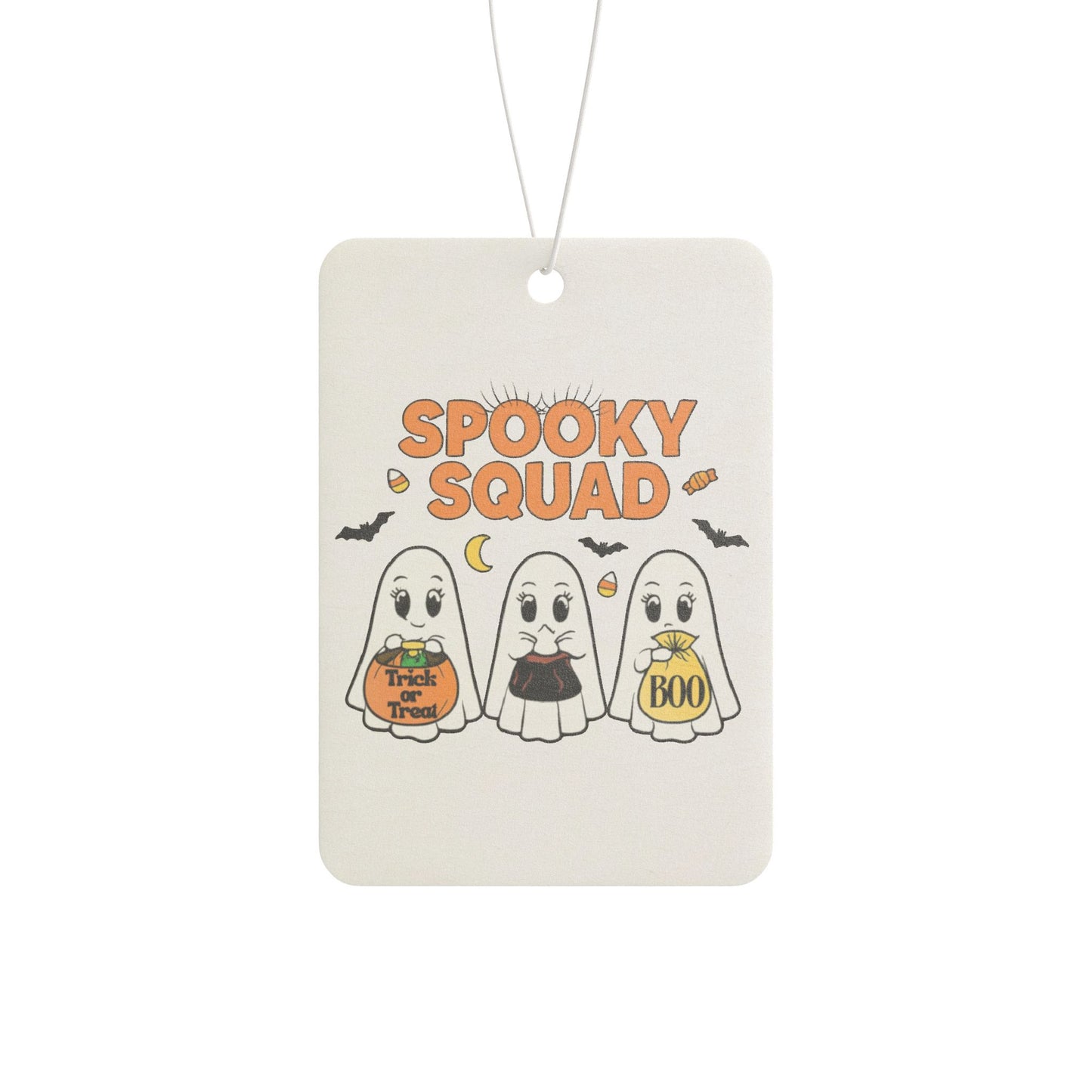 Spooky Squad Car Air Freshener