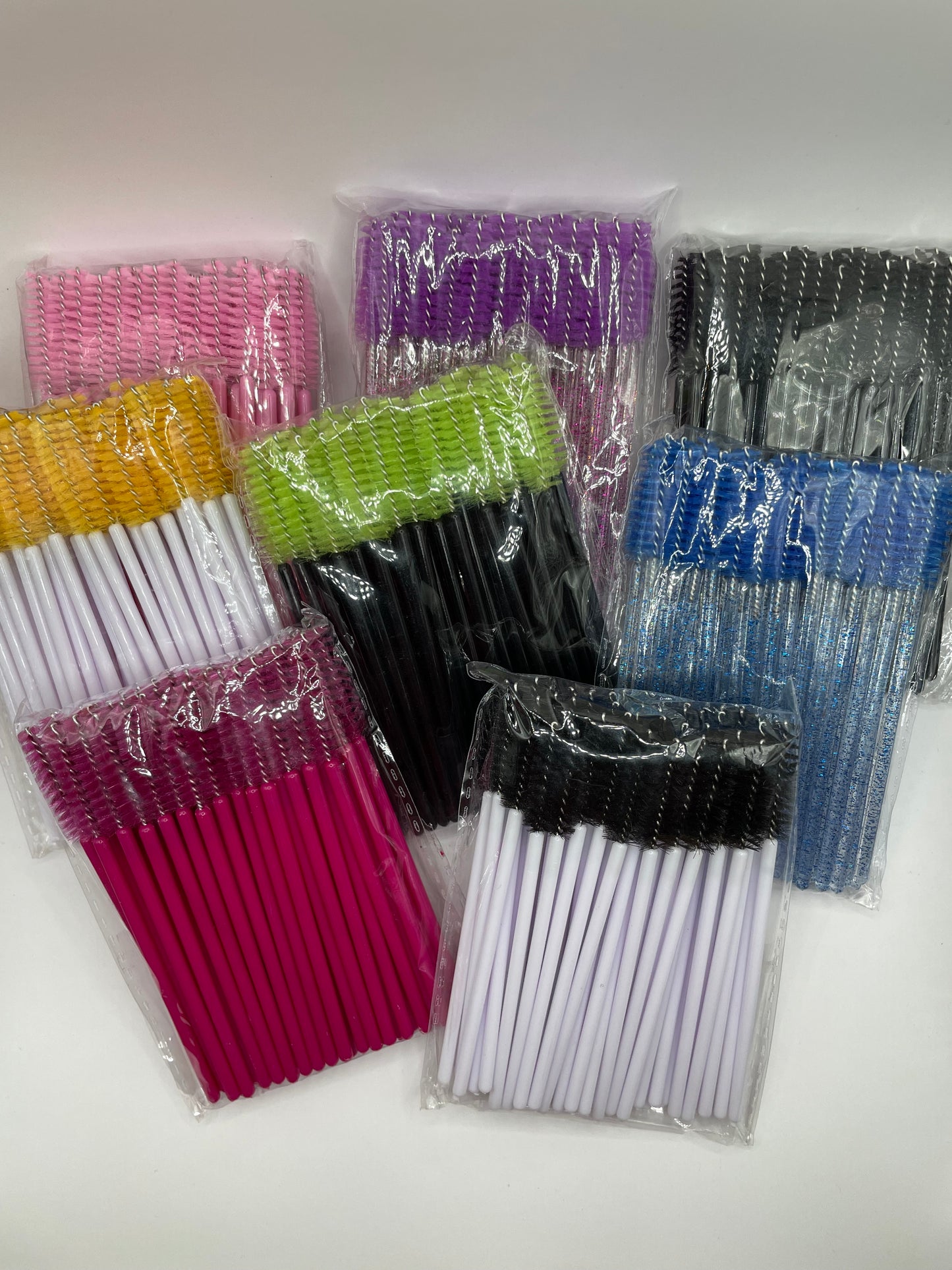 Colorful lash spoolies