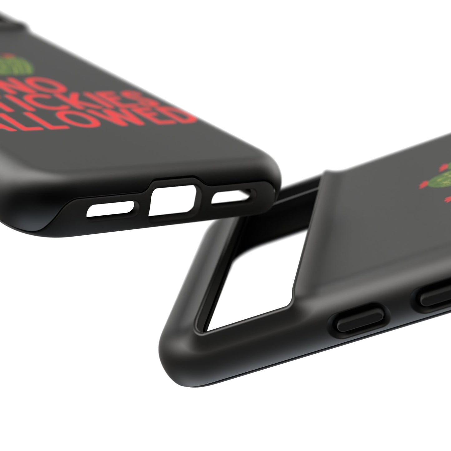 No Stickies Allowed Tough Phone Cases