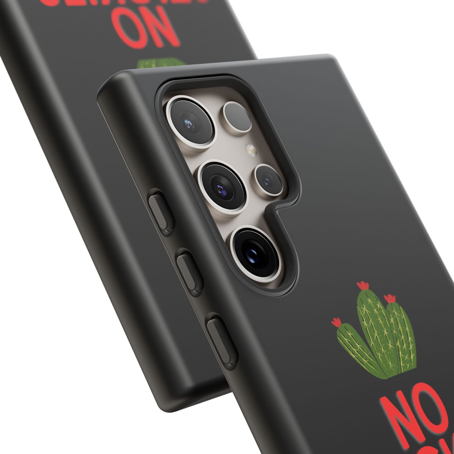 No Stickies Allowed Tough Phone Cases
