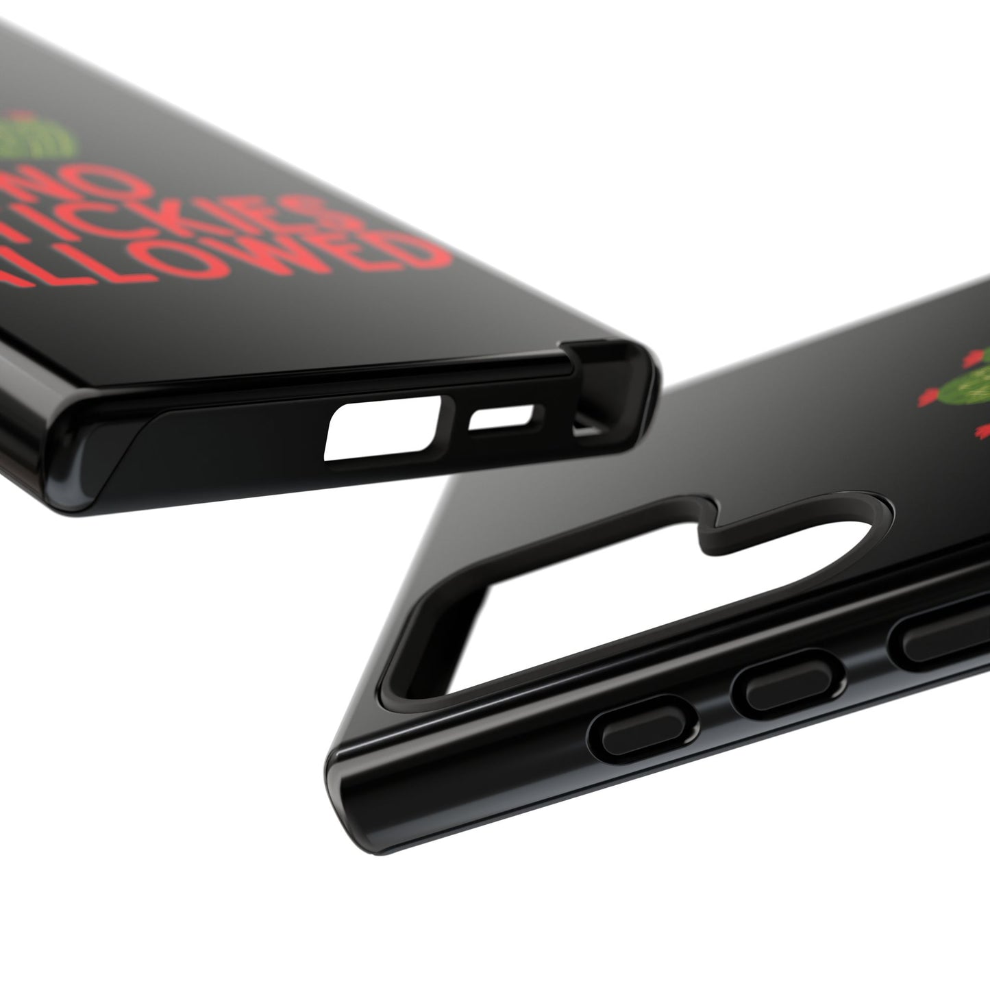 No Stickies Allowed Tough Phone Cases