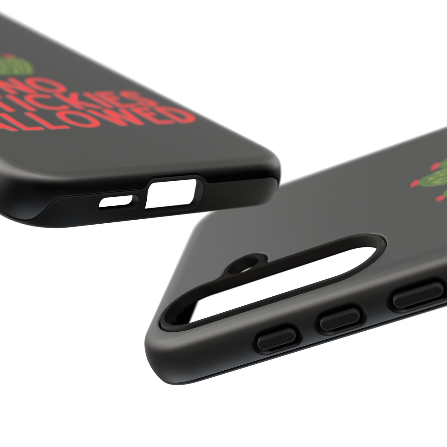 No Stickies Allowed Tough Phone Cases