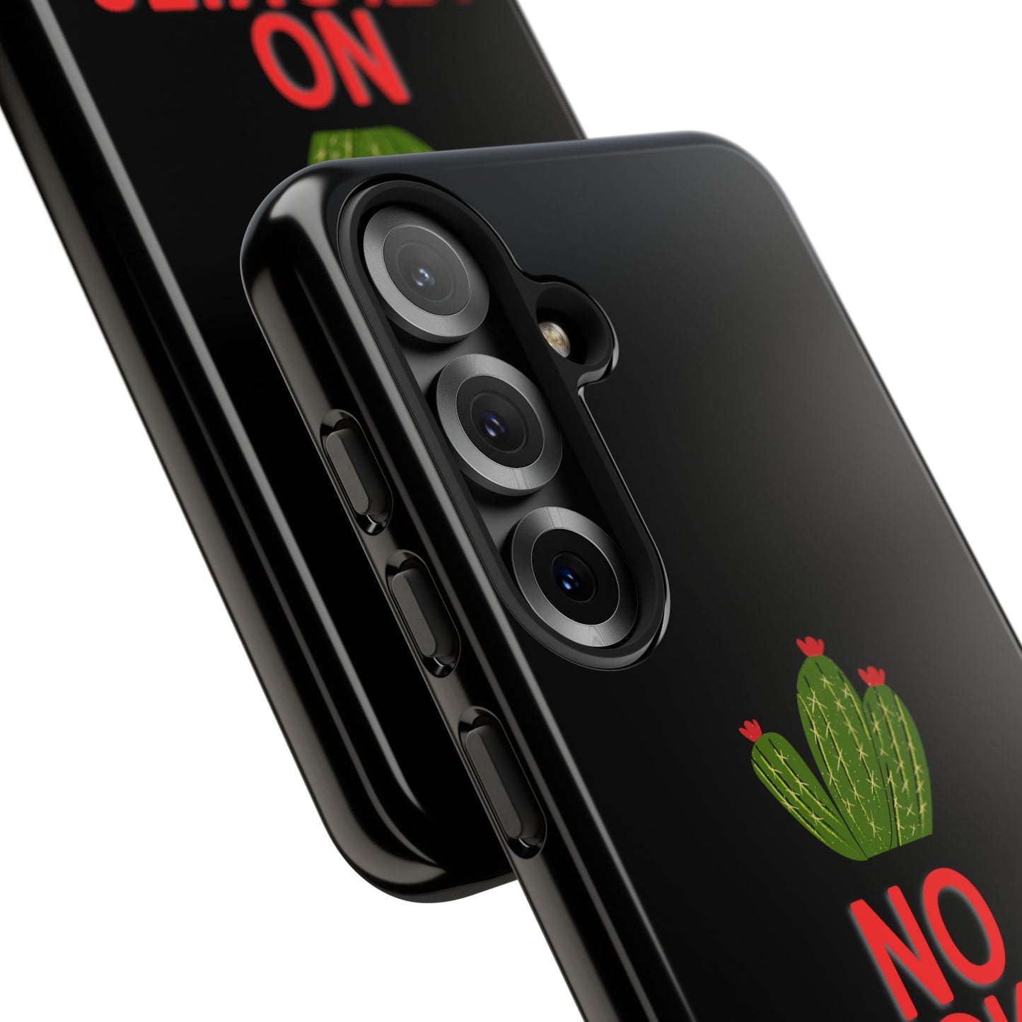No Stickies Allowed Tough Phone Cases