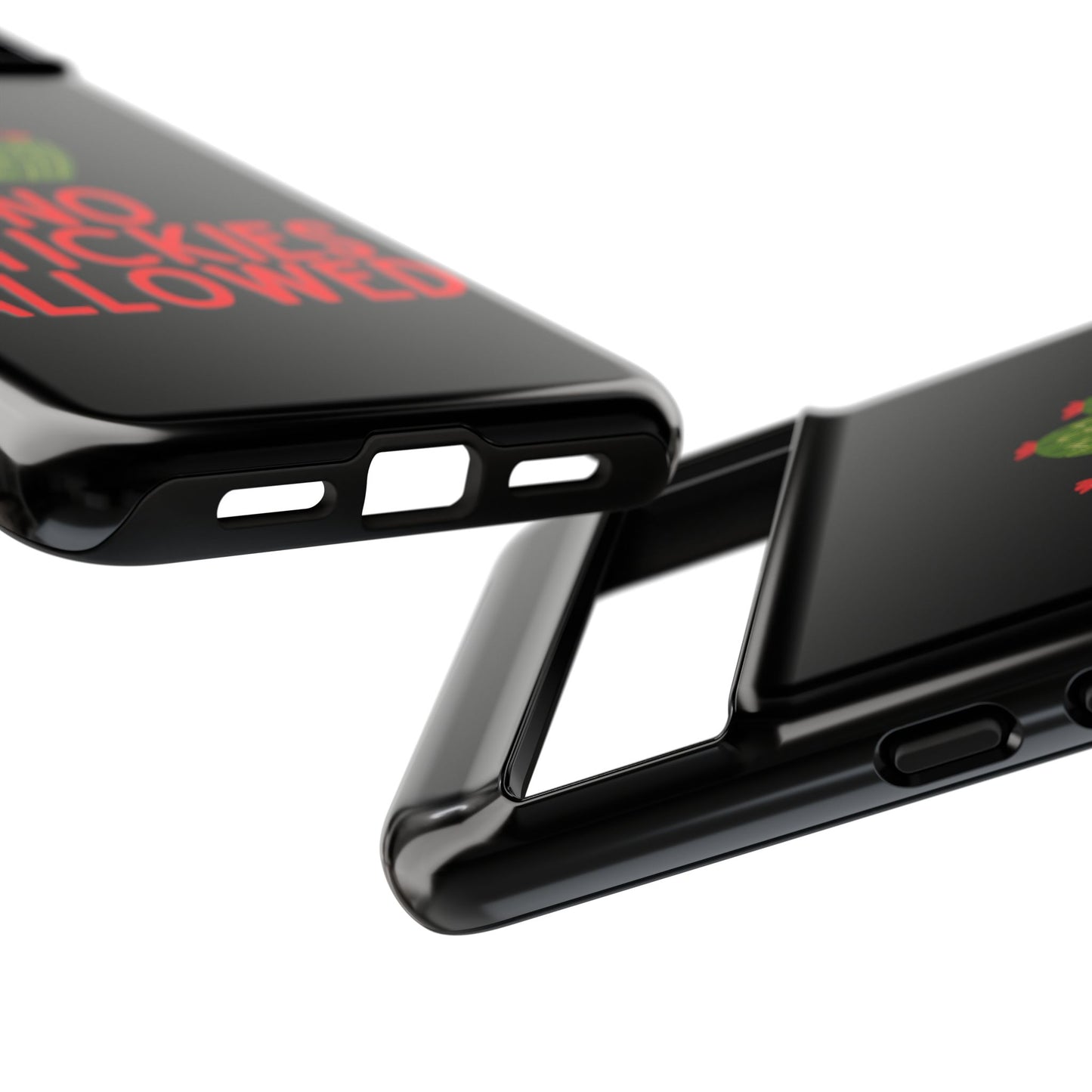 No Stickies Allowed Tough Phone Cases