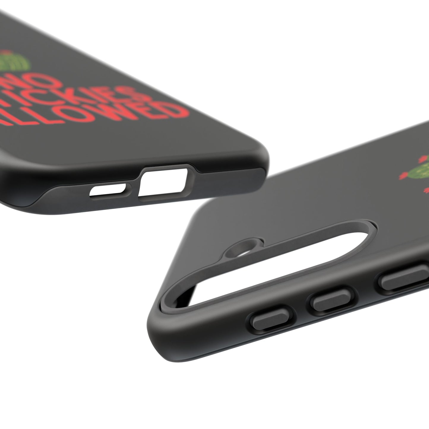 No Stickies Allowed Tough Phone Cases