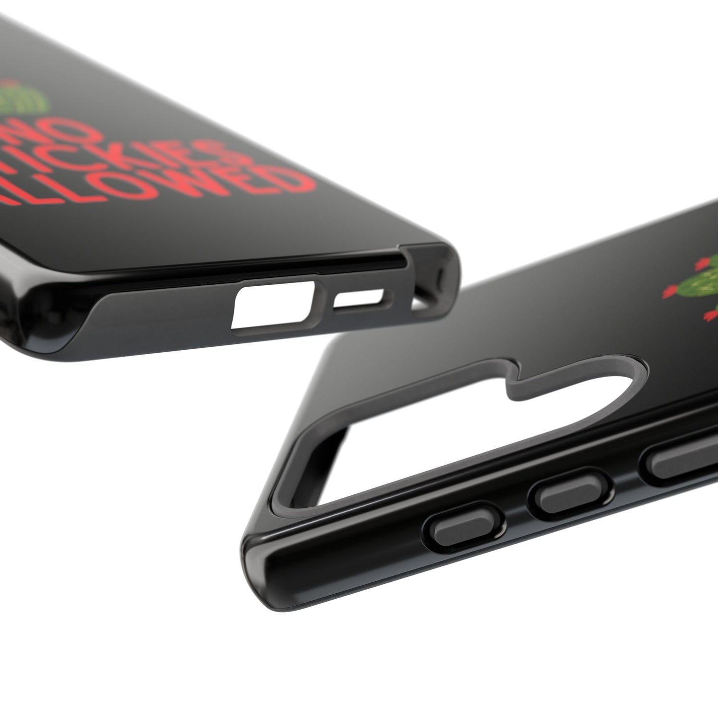 No Stickies Allowed Tough Phone Cases