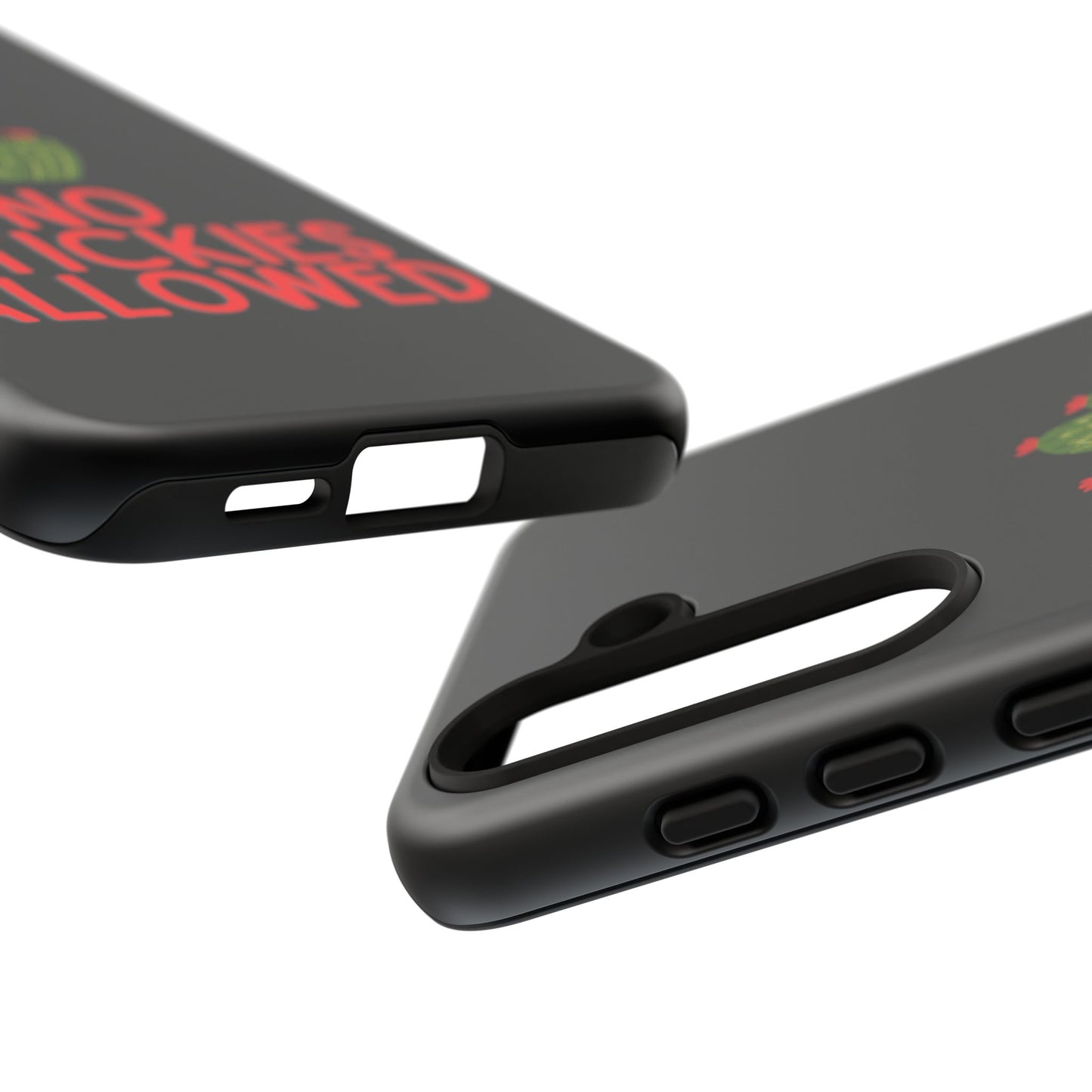 No Stickies Allowed Tough Phone Cases