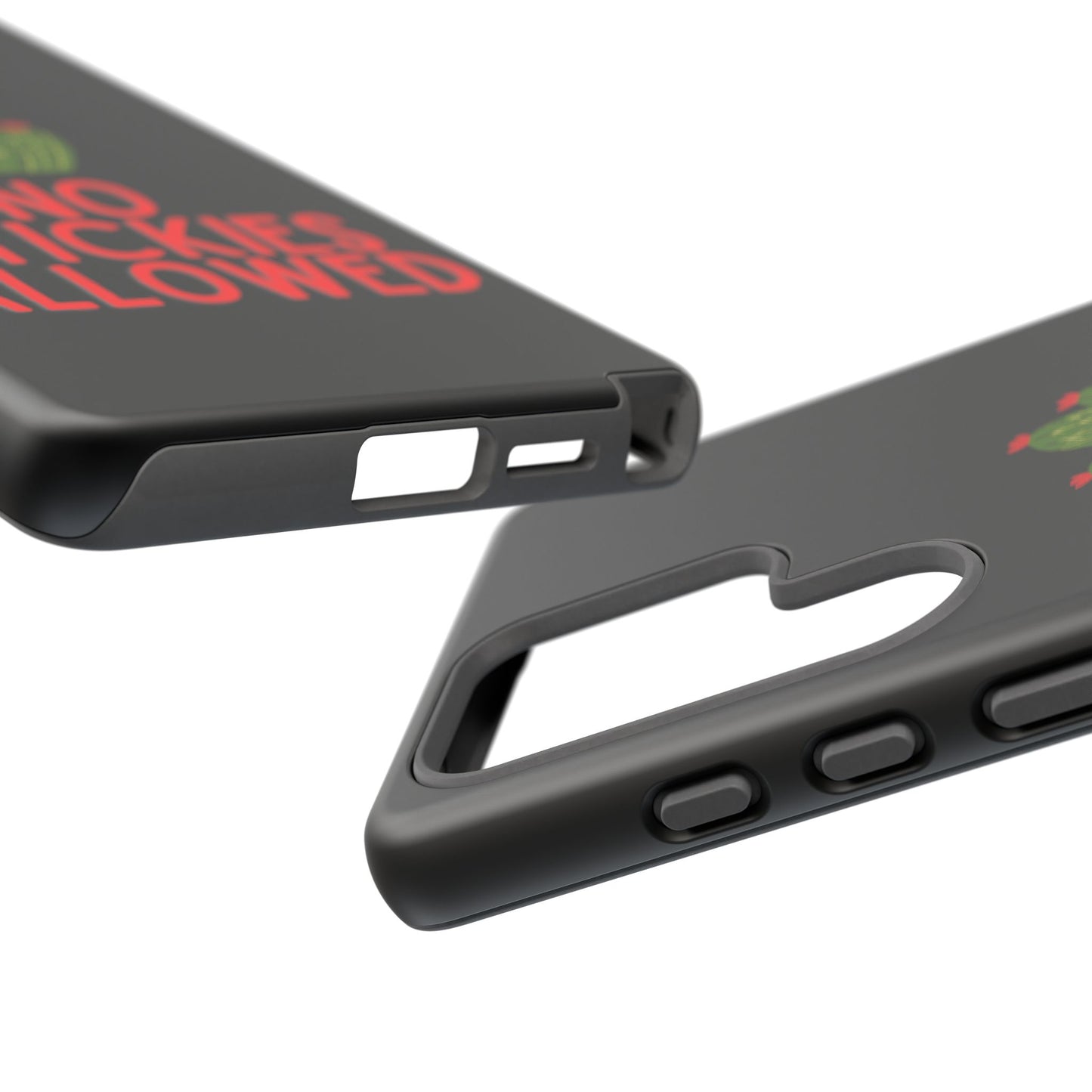 No Stickies Allowed Tough Phone Cases