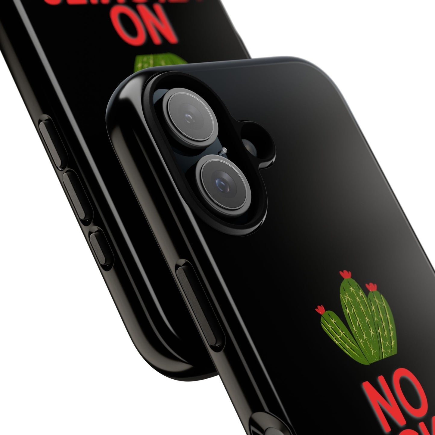No Stickies Allowed Tough Phone Cases