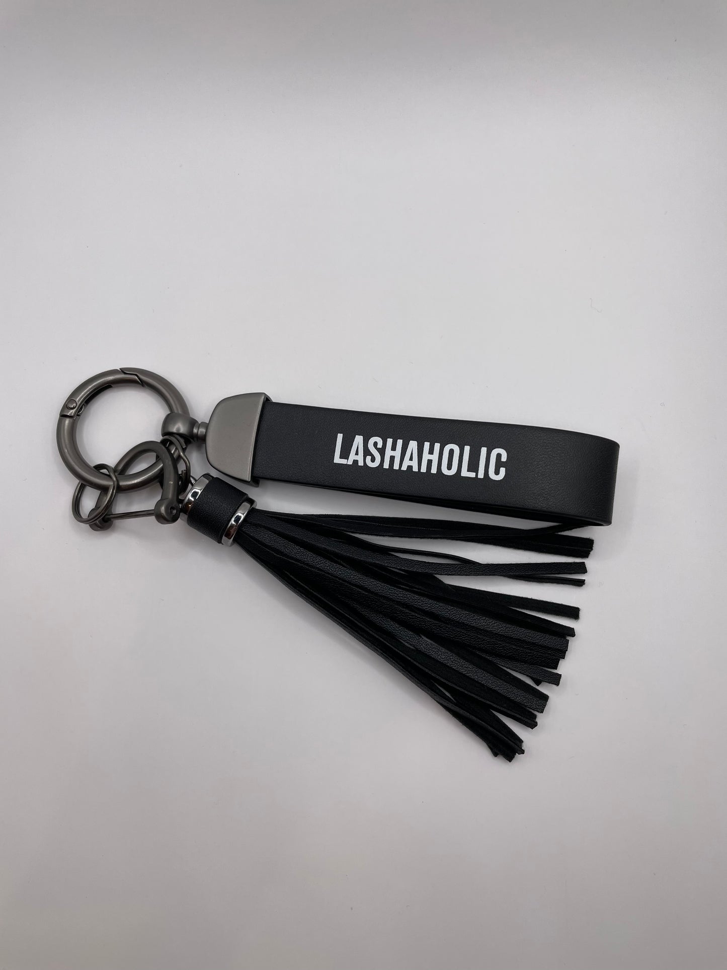 Lashaholic keychain